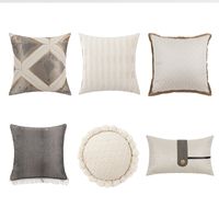 Fashion Simple Sofa Pillow Soft Decoration Seat Bed Headrest main image 6