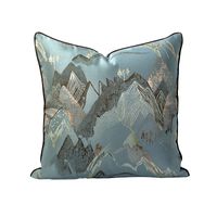 Fashion New Chinese Style Living Room Cushion Pillow Pillowcase sku image 6