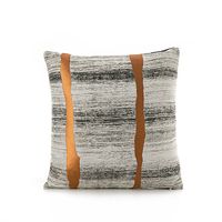 Fashion Simple Orange Jacquard Pillow Sofa Bedside Cushion sku image 5
