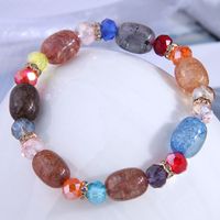 Simple Contrast Color Beads Women's Bracelet main image 2