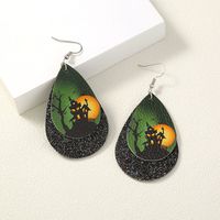 Halloween Series Funny Dark Forest Resin Earrings Wholesale main image 3