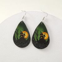 Halloween Series Funny Dark Forest Resin Earrings Wholesale main image 6