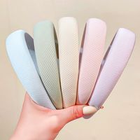 Korean Style Solid Macaroon Color Sponge Headband Wholesale main image 6