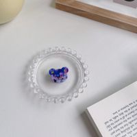 Cute Bear Shape Acrylic Hair Clip Catch Clip sku image 2