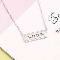 Simple Classic Metallic 925 Sterling Silver Necklace main image 3