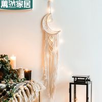 Creative Moon Dream Catcher Hand-woven Tapestry Home Hanging Decoration main image 1