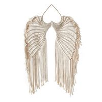 New Angel Wings Woven Tapestry Cotton Hand-woven Pendant Wall Hanging Decoration main image 6
