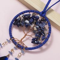 Creative Tree Of Life Dream Catcher Car Hanging Small Feather Pendant Car Decoration main image 5