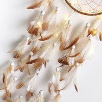 Retro Dream Catcher Wind Chime Feather Home Ornament Holiday Gift Pendant main image 5