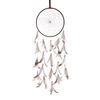 Retro Dream Catcher Wind Chime Feather Home Ornament Holiday Gift Pendant main image 3