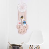 New Creative Leaves Hand-woven Cotton Dream Catcher Tapestry Home Decoration main image 1