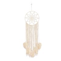 New Creative Leaves Hand-woven Cotton Dream Catcher Tapestry Home Decoration main image 3