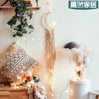 Creative Moon Dream Catcher Hand-woven Tapestry Home Hanging Decoration sku image 3