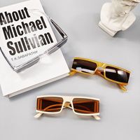 Square Small Frame Glasses New Fashion Uv Protection Woman Sunglasses main image 3