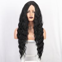 Women's Lace Small Water Ripple Middle Differentiation Fiber Wigs main image 3