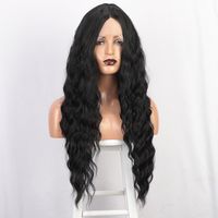 Women's Lace Small Water Ripple Middle Differentiation Fiber Wigs main image 6