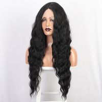 Women's Lace Small Water Ripple Middle Differentiation Fiber Wigs main image 7