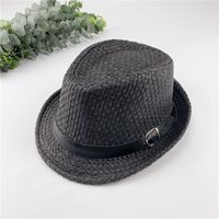 Men's And Women's Straw Hats Spring And Summer Jazz Hats Beach Hats sku image 1