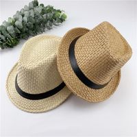 Men's And Women's Straw Hats Spring And Summer Jazz Hats Beach Hats main image 2