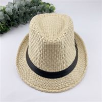 Men's And Women's Straw Hats Spring And Summer Jazz Hats Beach Hats main image 5