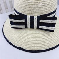 Women's Spring And Summer Fashion Beach Foldable Casual Face-covering Grass Hat main image 4