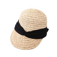 Korean Casual Raffia Straw Peaked Hat Female Sunshade Sun Hat main image 6