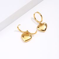 Simple Style Heart 201 Stainless Steel 18K Gold Plated main image 3