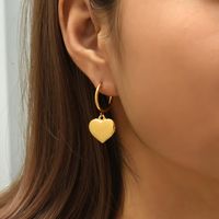 Simple Style Heart 201 Stainless Steel 18K Gold Plated main image 6