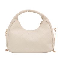 Simple Woven Casual New Shoulder Texture Messenger Bag28*17*11.5cm main image 6