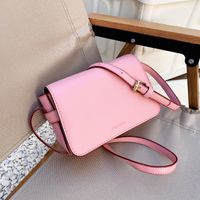 Women's Spring And Summer Messenger Simple Small Square Bag19.5*13*7cm main image 1
