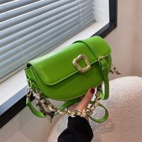 Spring Saddle Women's New Shoulder Fashion Messenger Bag25*13*9cm main image 2