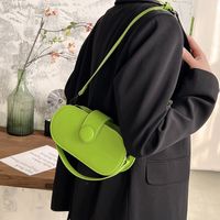Women's New Fashion Retro Shoulder Simple Messenger Bag11*23*7cm main image 4