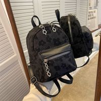 Shoulders New Fashion Schoolbag Girls Spring Cloth Bag20*23*13cm main image 3