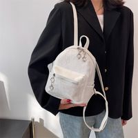 Shoulders New Fashion Schoolbag Girls Spring Cloth Bag20*23*13cm main image 5