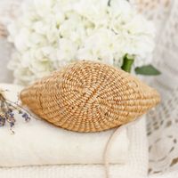 Messenger Hand-woven Fashion Straw Beach Women's Bag17*12cm main image 4