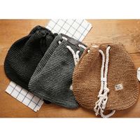 New Shoulder Straw Bag Holiday Leisure Beach Woven Bag 33*33*11cm main image 1