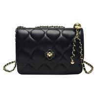 Female New Messenger Lingge Chain Fashion Small Square Bag20*15*7cm sku image 4