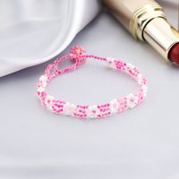 Fashion Jewelry Color Ethnic Mixed Color Flower Bead Bracelet Wholesale sku image 1
