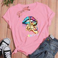 Short Sleeve T-shirts Casual Printing main image 4