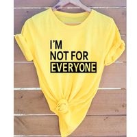 Lässiges Kurzarm-t-shirt Mit Kreativem Buchstabendruck Für Damen sku image 23