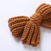 Autumn And Winter New Children's Headwear 10.5*7cm Girls Wool Bow Hairpin main image 5