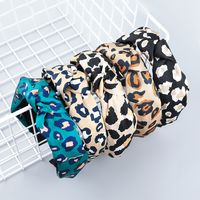 Fashion Sexy Leopard Printing And Dyeing Fabric Headband main image 2