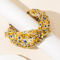 New Fashion Cross Floral Headbands Simple Headbands Wholesale main image 4