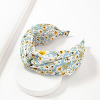 New Fashion Cross Floral Headbands Simple Headbands Wholesale main image 5