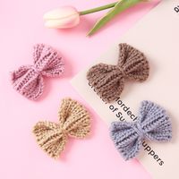 Bow Kids Hair Clips Cute Multicolor Folding Girls Bb Clips main image 4