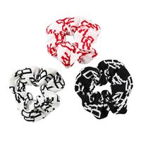 Fashion Geometric Girlish Head Zipper Hair Scrunchies main image 6