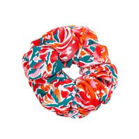 Fashion Printing Hair Ring Flower Contrast Color Hair Accessories main image 6