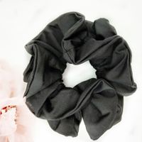 Fashion Simple Double Layer Hair Ring Solid Color Simple Hair Ring main image 3