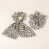 Leopard-print Spotted Sweet Wave Nodding Accessories Ponytail Hair Rope main image 1