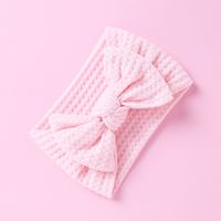 Children's Hair Accessories New Knitted Fabric Wide Baby Headbands sku image 1